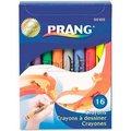 Dixon Ticonderoga Prang Crayons Made with Soy, 16 Colors/Box 100